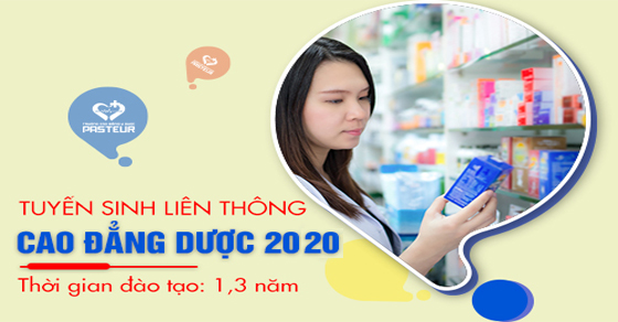 Tuyển sinh Liên thông Cao đẳng Dược TPHCM năm 2020